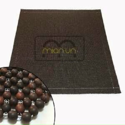 Chiếu hạt gỗ Trắc Mộc hạt 1,8cm - Chiếu hạt gỗ Mian ( video , hình thật )