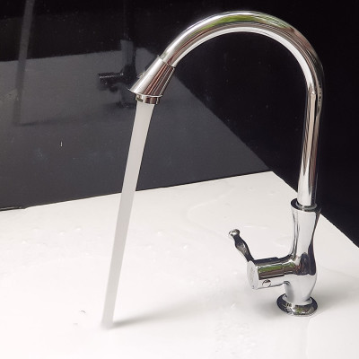 Vòi rửa chén lạnh Eurolife EL-T014 (Trắng bạc)