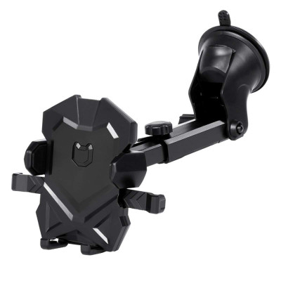 Kẹp điện thoại Long Neck gấp dài gắn Taplo hoặc kính ô tô