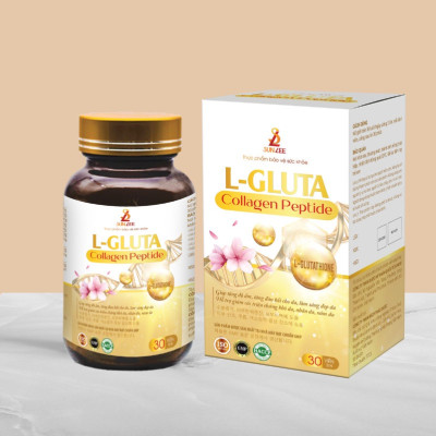 Trắng da COLLAGEN - L- Guta viên uống nâng tone da, chống nắng nội sinh