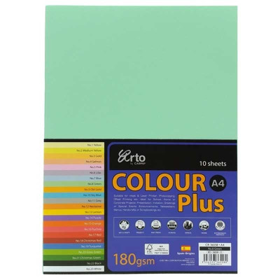 Giấy Bìa Màu 36558 - Màu Xanh Lá