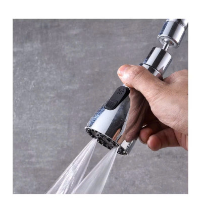 Đầu Nối Vòi Nước Bồn Rửa Chén Đa Năng, 3 Chế Độ Phun, Xoay 720° Chống Bắn Tung Tóe - HÀNG CHÍNH HÃNG MINIIN