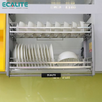 Kệ chén di động tủ trên Lift-Basket Ecalite EL-BL70SS