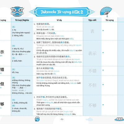 Sách - Takenote - Từ Vựng HSK Tiếng Trung - HSK2 (Cung Cấp 772 Từ Vựng)