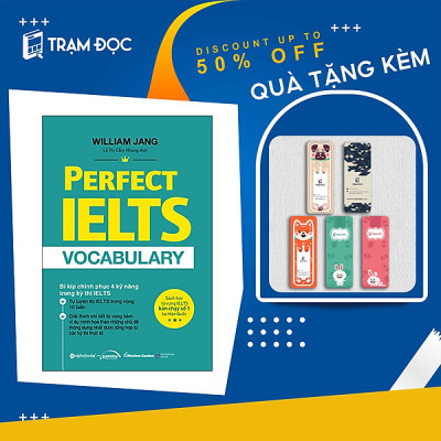 Trạm Đọc Official | Perfect Ielts Vocabulary: Bí Kiếp Chinh Phục 4 Kỹ Năng Trong Kỳ Thi IELTS
