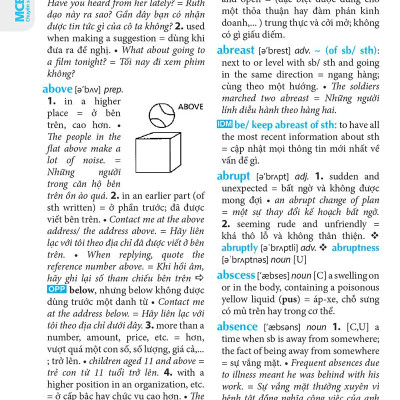 Từ điển Anh - Anh - Việt (Bìa Đen)