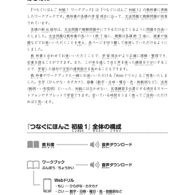 Tsunagu Nihongo Tiếng Nhật Kết Nối - Sơ Cấp 1, Sách Bài Tập - Tsuji Azuko, Katsura Miho, Kojima Minako