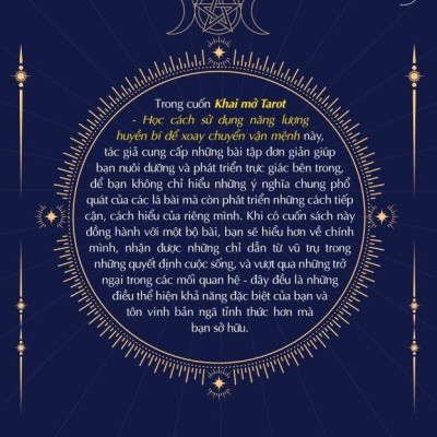 KHAI MỞ TAROT - Stefanie Caponi - Minh Phương dịch - (bìa mềm)