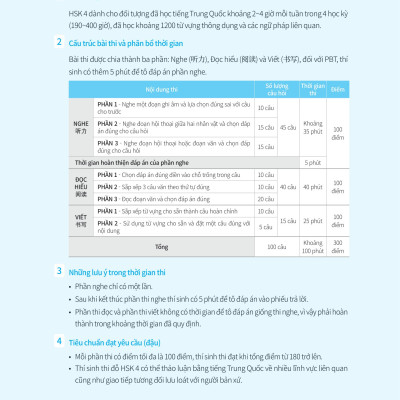 Chinh Phục Đề Thi HSK 4 (Kèm Giải Thích Ngữ Pháp Chi Tiết)