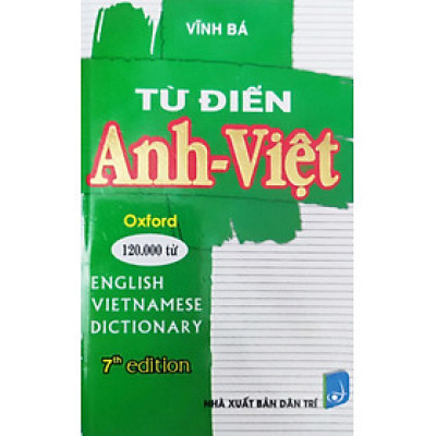 TỪ ĐIỂN ANH - VIỆT 120.000 TỪ (BÌA CỨNG)_HA