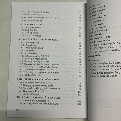 Sách - AUTOCAD Cơ Bản Cho Người Mới Bắt Đầu (Dành Cho Phiên Bản AutoCAD 2009 Đến 2020)
