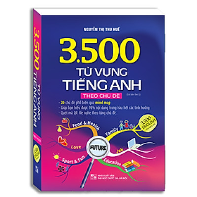 3500 từ vựng tiếng Anh theo chủ đề (Sách màu)