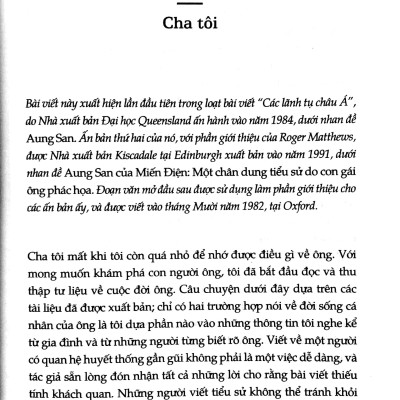 Vượt Qua Sợ Hãi - Tư Tưởng Và Con Người Aung San Suu Kyi Qua Các Bài Viết