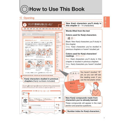 Sách 500 Chữ Kanji Cơ Bản Vol.2 + kèm CD - Bản Quyền