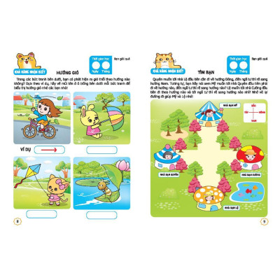 Sách - Sân Chơi Trí Tuệ Cho Trẻ 5 - 6 Tuổi - Não Trái + Não Phải - Quyển 1 - Minh Thắng