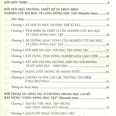 Cộng Đồng Học Tập - Mô Hình Đổi Mới Toàn Diện Nhà Trường