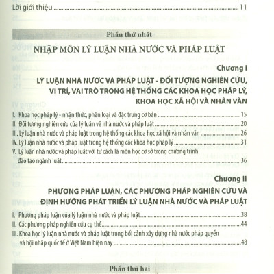 Giáo Trình Lý Luận Nhà Nước Và Pháp Luật - GS.TS. Hoàng Thị Kim Quế - Tái bản - (bìa mềm)