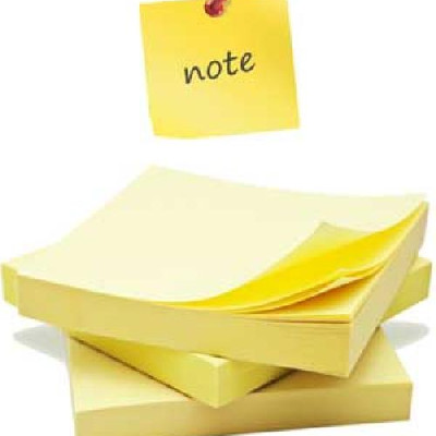 Combo 5 tập giấy note kt 3x3cm