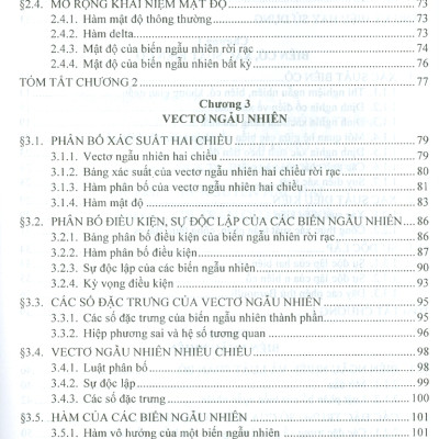 Xác Suất Thống Kê (Dùng cho sinh viên các trường Kỹ Thuật và Công Nghệ) (Tái bản lần thứ năm - năm 2024)