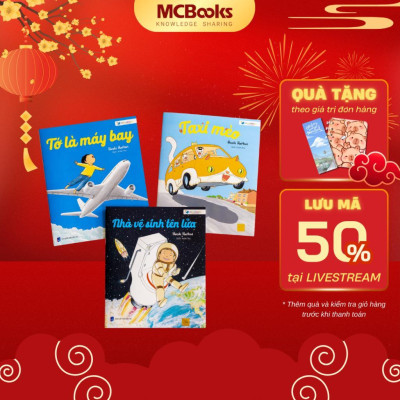 Sách Ehon - Phát triển tư duy toàn diện cho bé - Ehon Taxi mèo – Nhà vệ sinh tên lửa -Tớ là máy bay