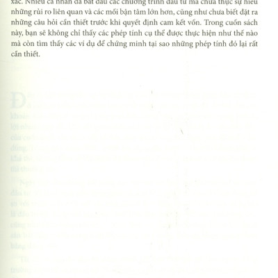 Sổ Tay Tính Toán Của Nhà Đầu Tư Bất Động Sản - Các Cách Đơn Giản Để Tính Toán Dòng Tiền, Giá Trị, Lợi Nhuận Và Các Biện Pháp Tài Chính Quan Trọng Khác