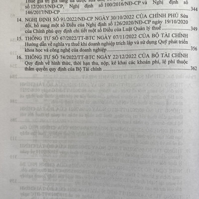 Chính Sách Thuế - Quy định chi tiết thi hành một số điều của Luật Quản Lý Thuế 