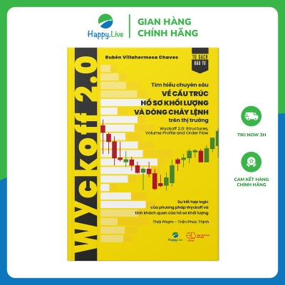 Bộ sách giao dịch theo Wyckoff - Làm giàu từ chứng khoán bằng phương pháp VSA chính gốc - Happy Live