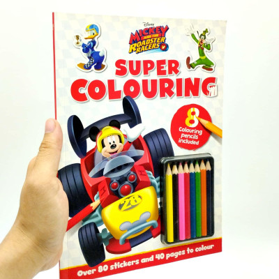 Disney Junior - Mickey & the Roadster Racers: Super Colouring (Colouring Time Xtra Disney)