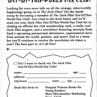 Zack Files 17: Yikes! Grandma