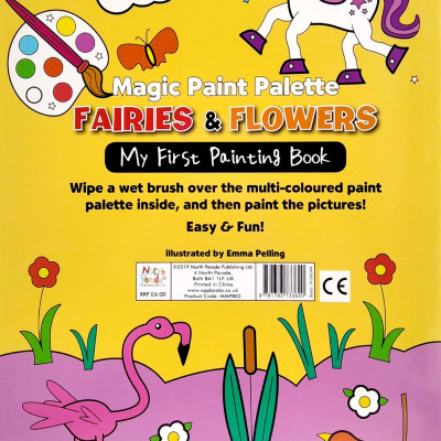 Magic Paint Palette - Fairies & Flowers