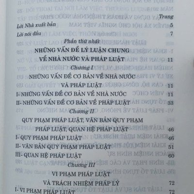 Pháp luật đại cương dùng trong các trường ĐH, CĐ và trung cấp, xuất bản lần 19,  sửa đổi, bổ sung