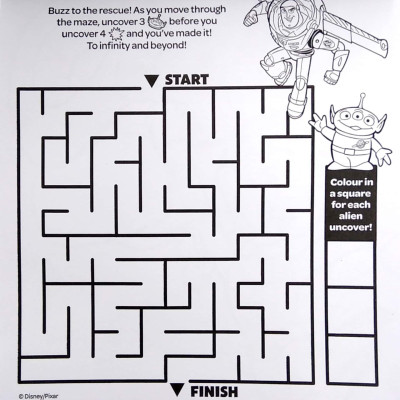 Inkredibles Toy Story 4 Magic Ink Pictures