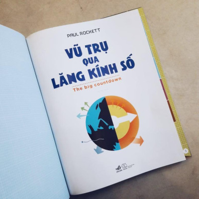 Sách nhã nam - Vũ trụ qua lăng kính số - The big countdown (Bìa cứng)