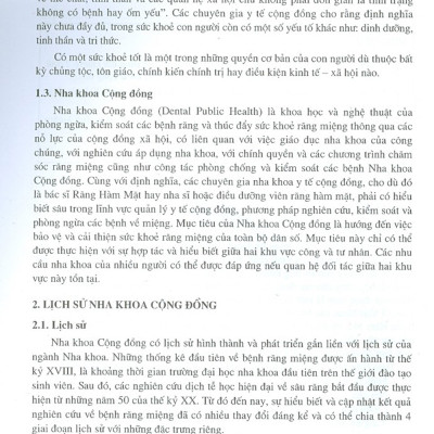 Nha Khoa Cộng Đồng - Tập 1 (Dùng Cho Sinh Viên Răng Hàm Mặt) - Tái bản năm 2020