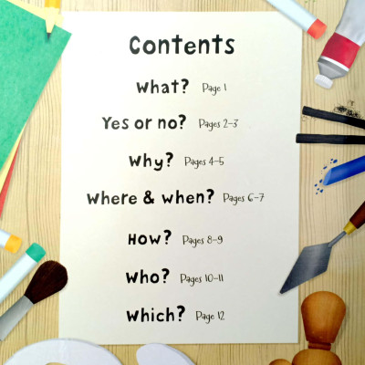 Usborne Lift-the-Flap Questions and Answers about Art