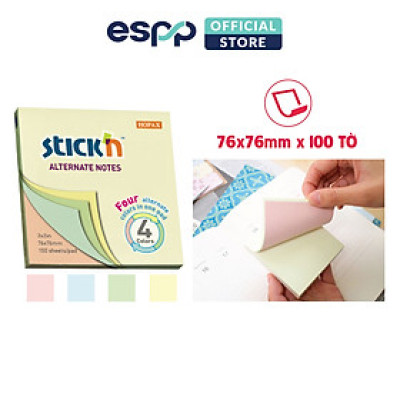 Giấy note Màu Pastel 100 tờ - 76x76mm - Stick