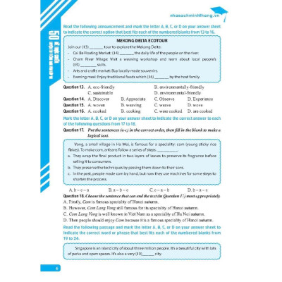 Sách - 50 Đề Thực Chiến Luyện Thi Vào Lớp 10 - Ngữ Văn + Tiếng Anh - Combo 2 Cuốn - Minh Thắng