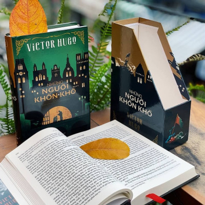 boxset bìa cứng - NHỮNG NGƯỜI KHỐN KHỔ - Bộ 2 tập - Victor Hugo - Văn học Pháp kinh điển