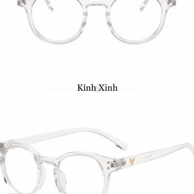 Kính Mắt Nam Nữ Tròn Milan Unisex Form Nhỏ Gọng Nhựa 
