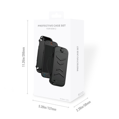 Bao Case Ốp TPU nắp bảo vệ có thể tháo rời có giá đỡ chống trượt bảo vệ 360 cho Nintendo Switch 2 - Hàng Chính Hãng