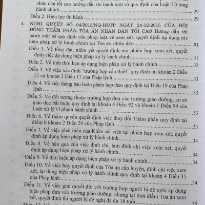 Hệ Thống Các Nghị Quyết Của Hội Đồng Thẩm Phán, Toà Án Nhân Dân Tối Cao Về  Hành Chính, Kinh Tế - Thương Mại và Hôn Nhân Gia Đình Từ Năm 2000 Đến 2023