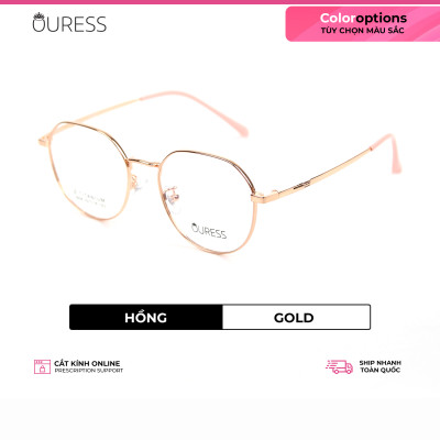 Gọng kính Titanium cao cấp thời trang nam nữ Ouress 2806