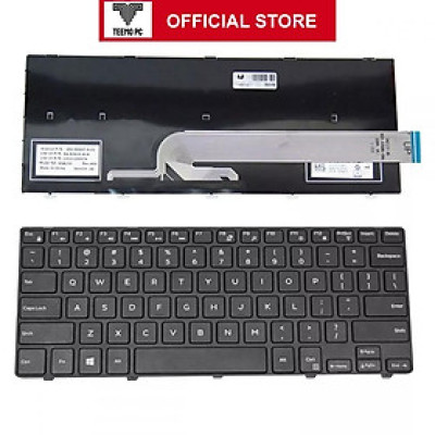Bàn Phím Tương Thích Cho Laptop Dell Vostro 14 3000 Series Inspiron 14 3000 Series 3442 3443 3467 3468 TEEMO PC KEY884 Hàng Nhập Khẩu