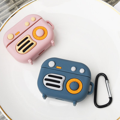Bao Case Cho Airpods Pro Hình Radio Retro - Hàng chính hãng / Hàng nhập khẩu
