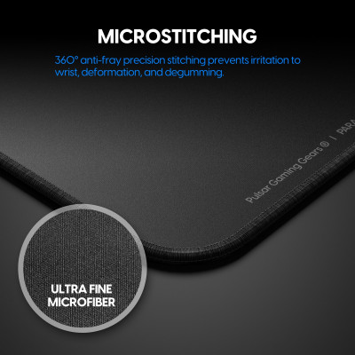 Lót chuột Pulsar ParaBrake V2 (Slow Speed) Black - XXL - Hàng chính hãng