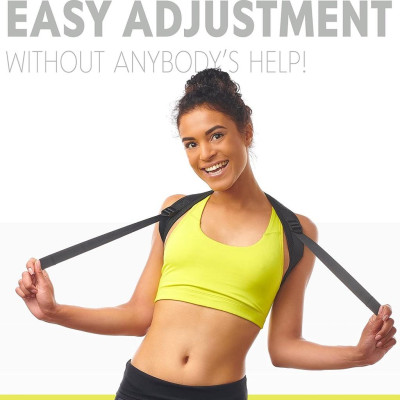 Áo chống gù lưng cho nam nữ, đai đeo khắc phục lưng tôm cải thiện vóc dáng mi01 - Chính hãng miDoctor