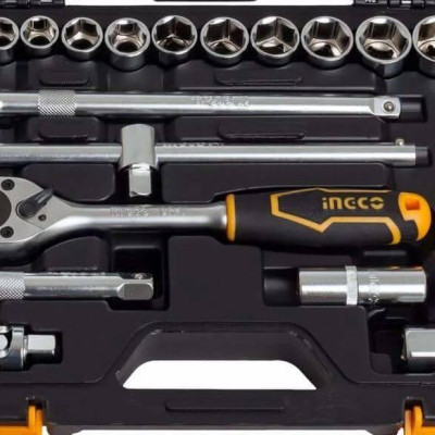 BỘ 25 ĐẦU TUÝP (1/2INCH) INGCO HKTS12251 - HÀNG CHÍNH HÃNG