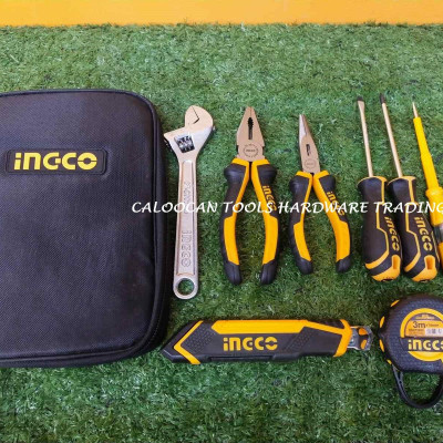 BỘ 8 DỤNG CỤ CẦM TAY INGCO HKTH10808 - HÀNG CHÍNH HÃNG