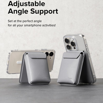 Ví kiêm giá đỡ RINGKE Stand Wallet / Pocket Magnetic - Hàng Chính Hãng