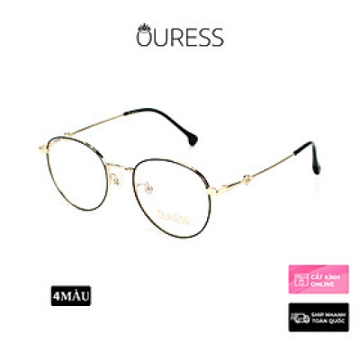 Gọng kính cận 9063 hợp kim thời trang mắt kính OURESS nam nữ siêu nhẹ siêu bền